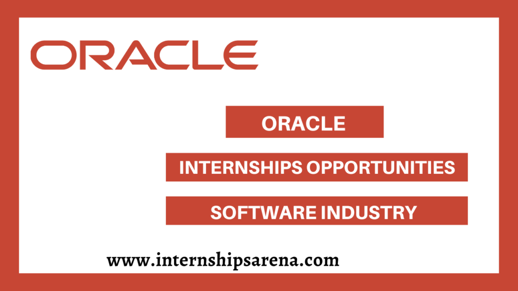Oracle Internship 2026 New Vacancies - Internships Arena