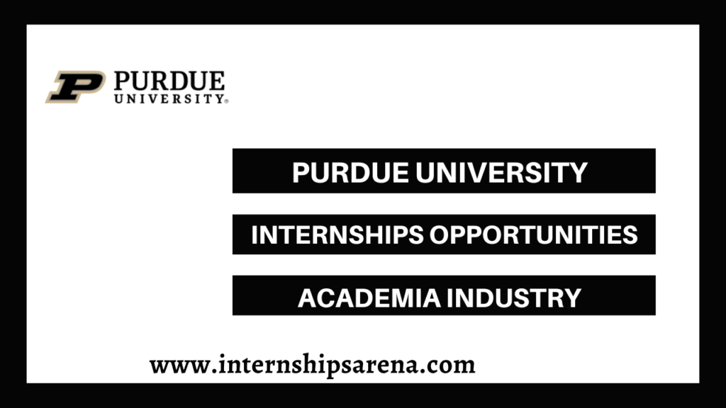 Purdue University Internship