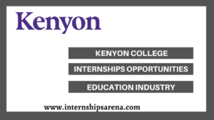Kenyon College Internships