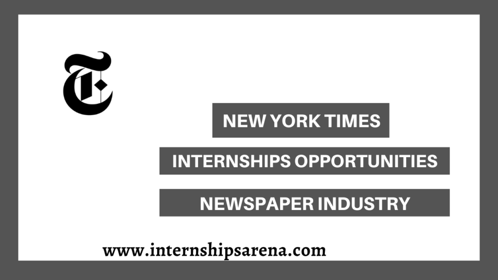 New York Times Internship