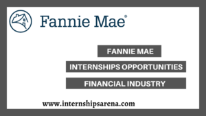 Fannie Mae Internship
