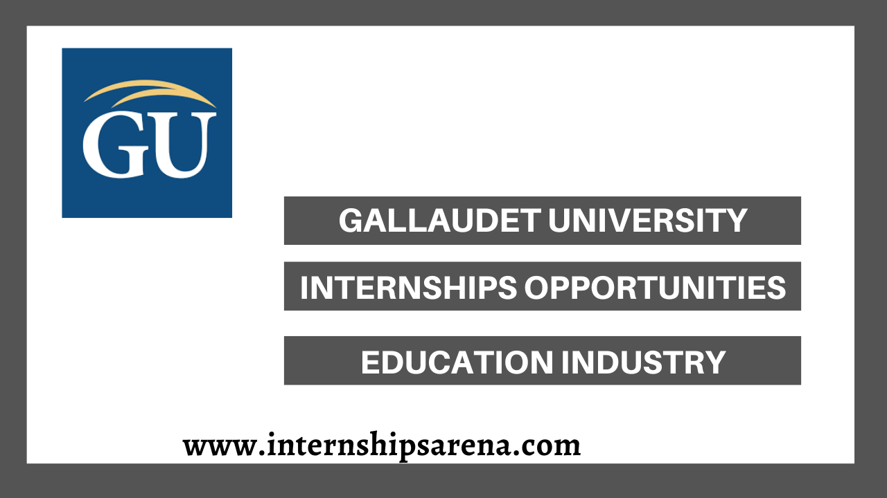 Gallaudet University Internships