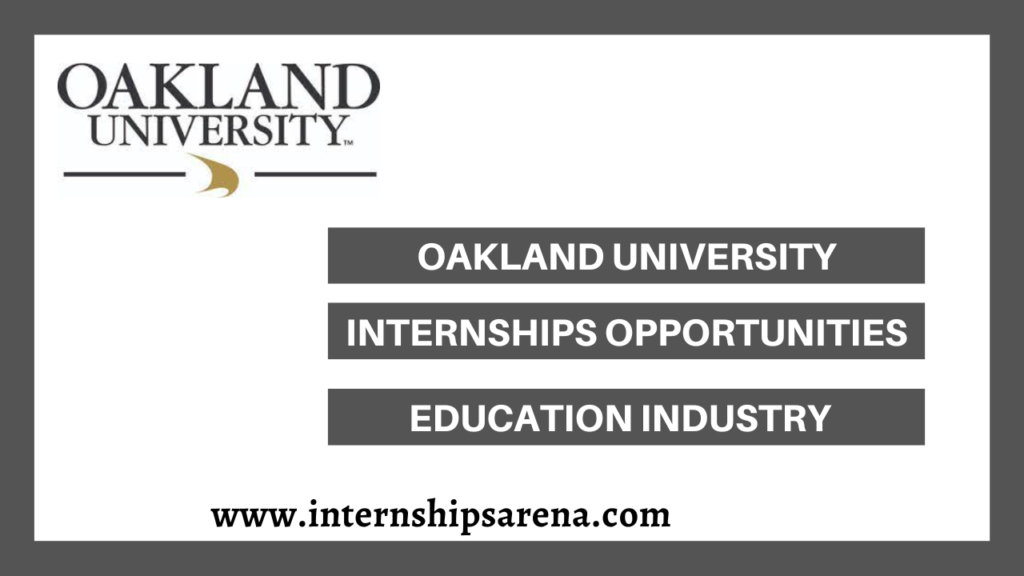 Oakland University Internships