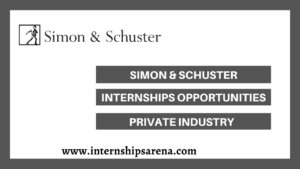 Simon & Schuster Internships