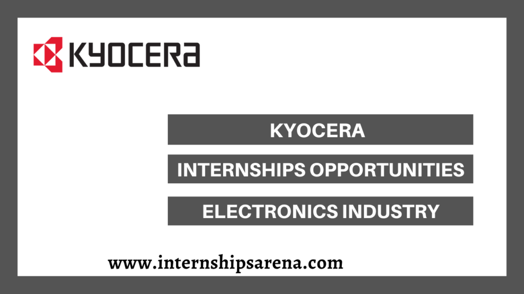 Kyocera Internships