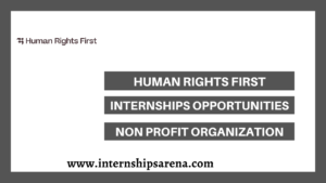Human Rights First Internship