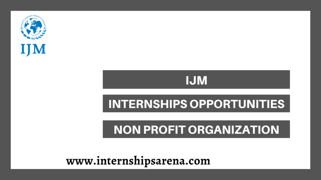 International Justice Mission Internships
