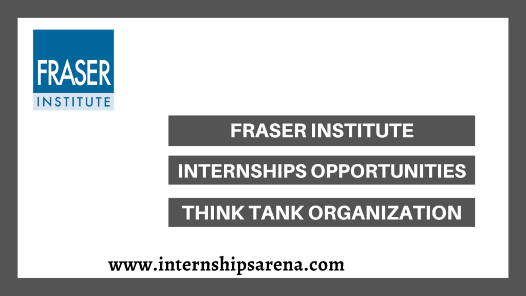 Fraser Institute Internship