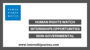 Human Rights Watch Internship