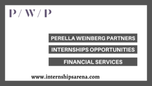 Perella Weinberg Partners Internship