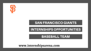 San Francisco Giants Internship