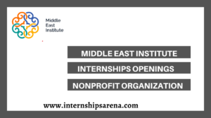 Middle East Institute Internship