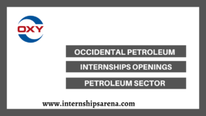 Occidental Petroleum Internship