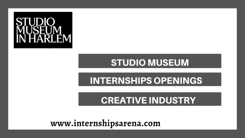 Studio Museum Internships