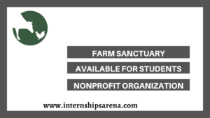 Farm Sanctuary Internship