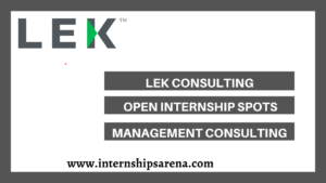 LEK Consulting Internship