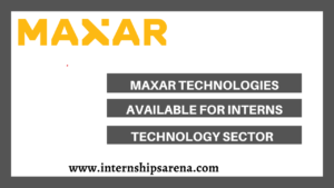 Maxar Technologies Internship