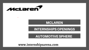 McLaren Internship