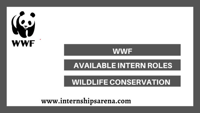 WWF Internship In 2026 World Wildlife Fund - Internships Arena