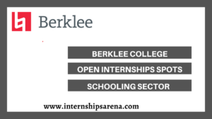 Berklee Internships
