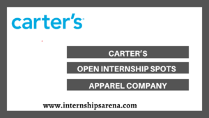 Carter's Internship