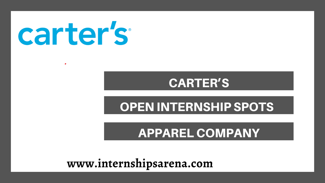 Carter's Internship