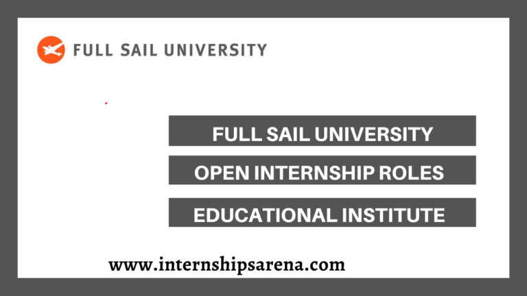 Full Sail Internships In 2026 Full Sail University - Internships Arena