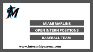 Miami Marlins Internships