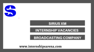 Sirius XM Internship