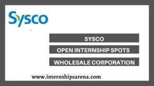 Sysco Internship
