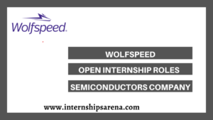 Wolfspeed Internships
