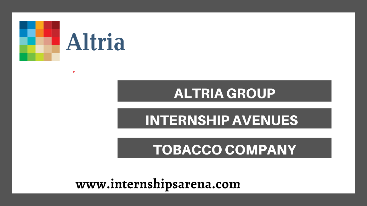 Altria Internship
