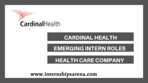 Cardinal Health Internship