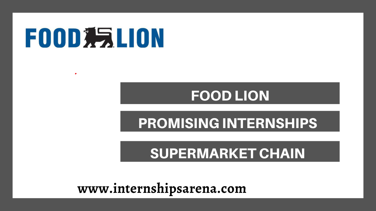 Food Lion Internships