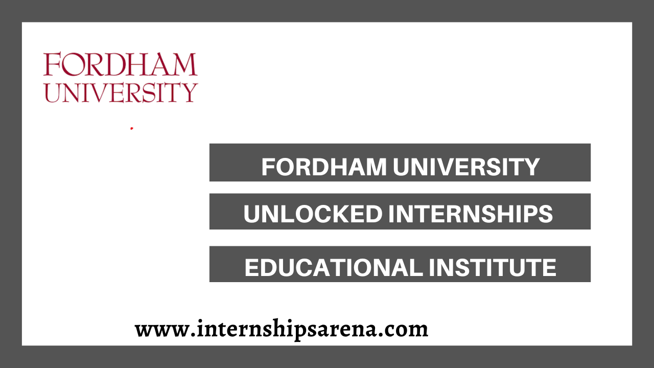Fordham University Internships