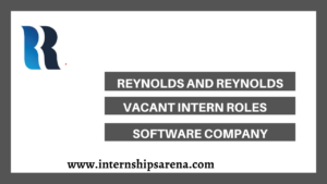 Reynolds And Reynolds Internship