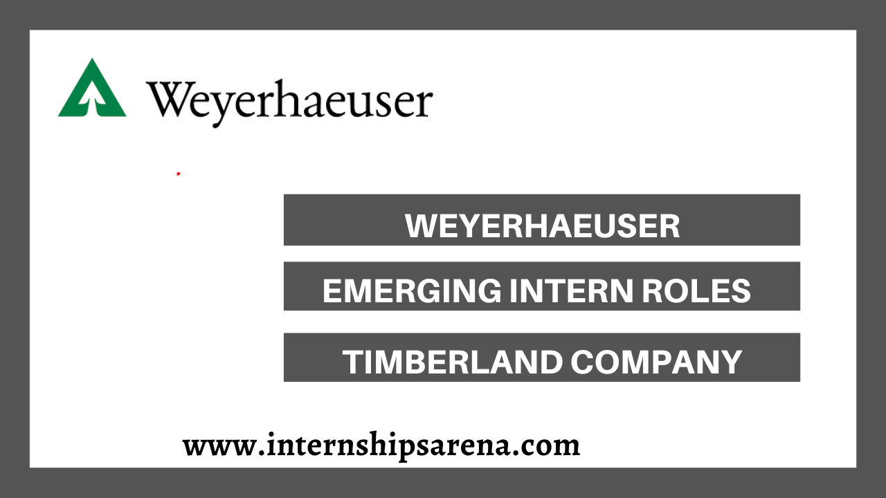 Weyerhaeuser Internship