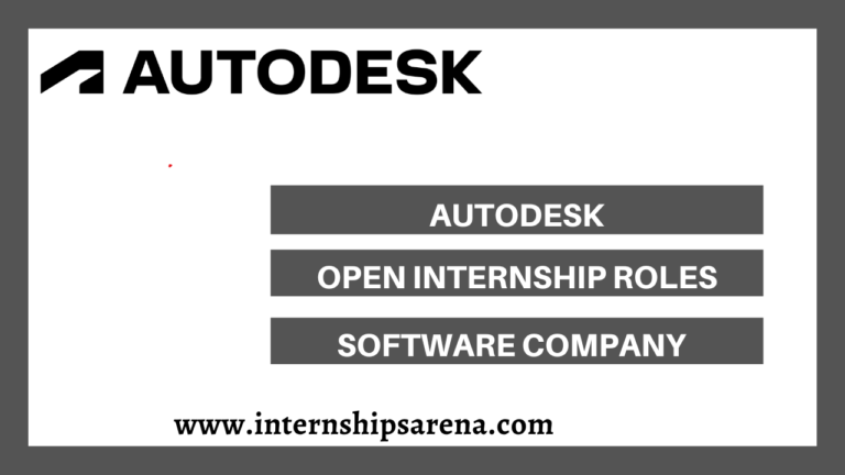 Autodesk Internships In 2026 Software Company - Internships Arena