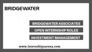 Bridgewater Associates Internship