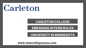 Carleton College Internships