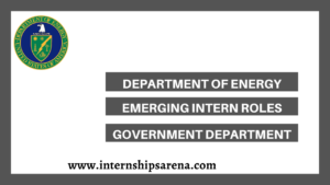 Department Of Energy Internships