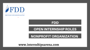FDD Internships