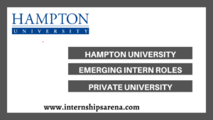 Hampton University Internships