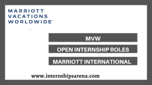 Marriot Vacations Worldwide Internship