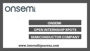 Onsemi Internships