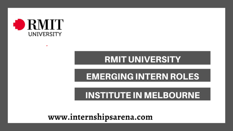 RMIT Internship In 2026 Royal Melbourne Institute of Technology ...
