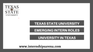 Texas State University Internships