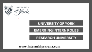 University Of York Internships