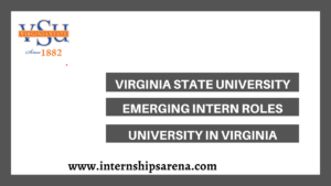 Virginia State University Internship
