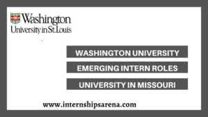 Washington University Internships